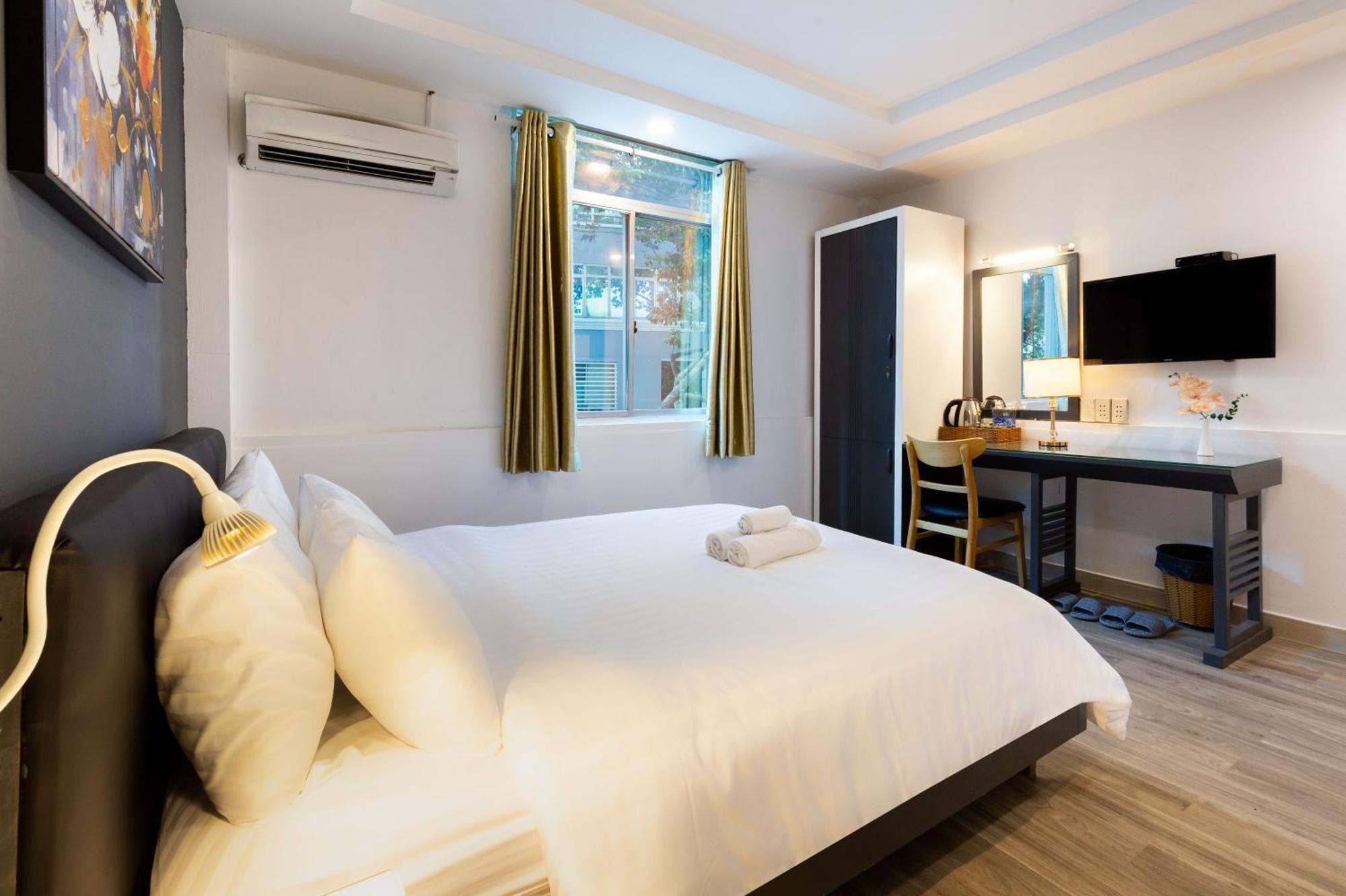 The Grand Apec Hotel & Spa Ho-Chi-Minh-Stadt Exterior foto
